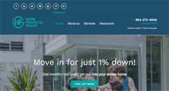 Desktop Screenshot of homefinancialgroup.net